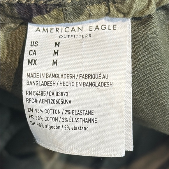 American Eagle Outfitters AE Flex Khaki Jogger Lightweight Size Medium - Picture 7 of 9